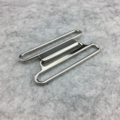 Garment Accessories Metal Folding Slider Adjuster Buckle