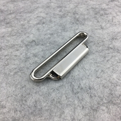 Garment Accessories Metal Folding Slider Adjuster Buckle