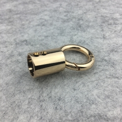 Metal Cord Cap End Stopper Snap O Ring
