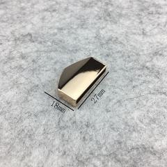 Hot Sale Custom Gold Metal Tassel Cap for Bags