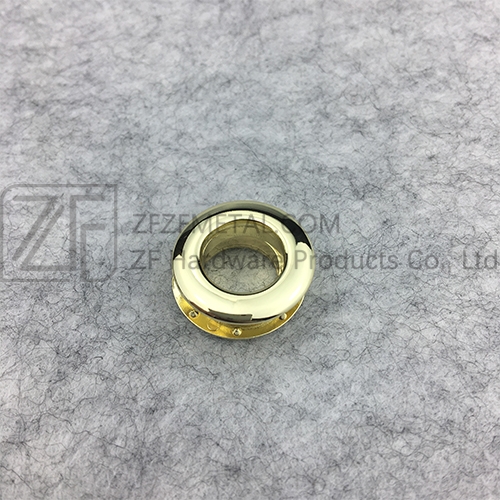 Eyelet with washer