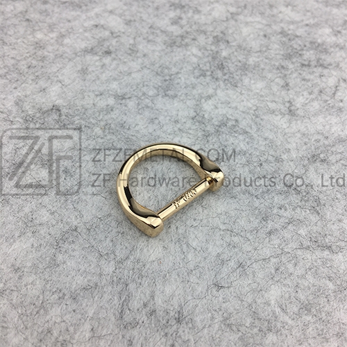 Dee Buckle Webbing Buckles Metal D Ring For Bags