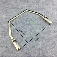 Elegant Metal Handbag Handle For Ladies Bag