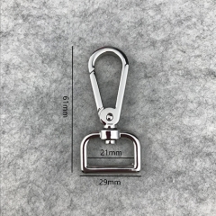 Custom plating clasp snap hook accessories hardware