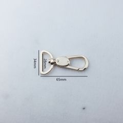 28mm Custom Fashion Bag Accessories Metal Snap Hook Belt Hook Metal Hook Pet Hook
