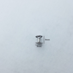 9mm Button Rivet for Handbag/Belt/Leather Fitting/Garment