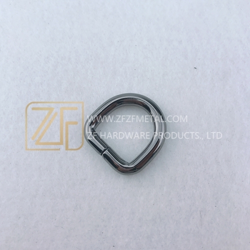 30mmX30mm Gun Metal Handbag Wire Buckle