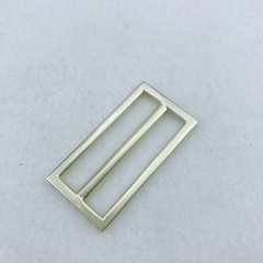 30*49mm Burshed Light Gold Handbag Fitting Buckle