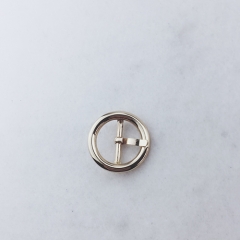18mm New Design Hardware Metal Round Pin Buckle for Leather Belt/Handbag/Shoe