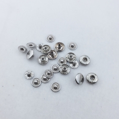 12.5mm Four parts Iron Snap Button For Garment/Handbag