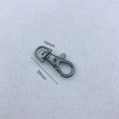 10*39mm Gun Metal Snap Hook