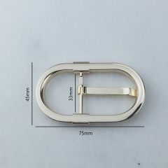 33mm Factory Custom Buckles Pin Buckles For Belt Accessories