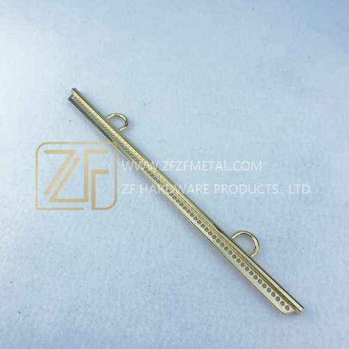 Zinc Alloy Light Gold Handbag Handle