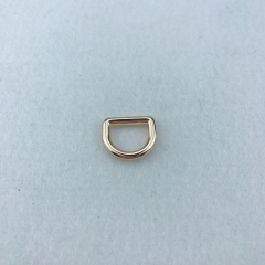 15mm Light Gold D Ring Handbag Ring