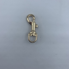 11mm Fashion style Light Gold Metal Dog Spring Buckle Snap Hook