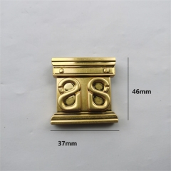 Custom Golden Letter Lock