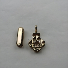 Golden Flower Edge Clips