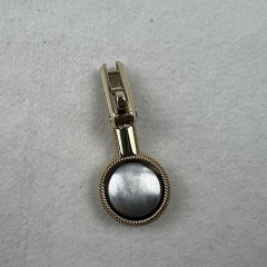 Classic Knurled Round Shape Edge Clip