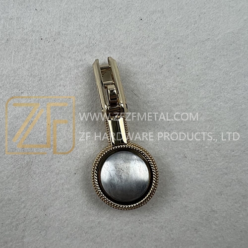 Classic Knurled Round Shape Edge Clip