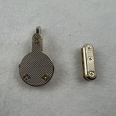 Classic Knurled Round Shape Edge Clip