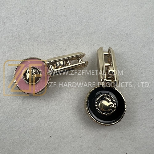 Colorful Epoxy Rabbit-Decorated Round Shape Edge Clip