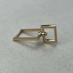 20mm Golden Rotatable Retangular Snap Hook